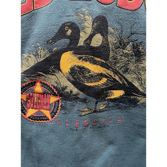 Vintage Coleman Outdoors Men’s Sweater Red Lodge Glendale Marsh Sz XL - Picture 3 of 6